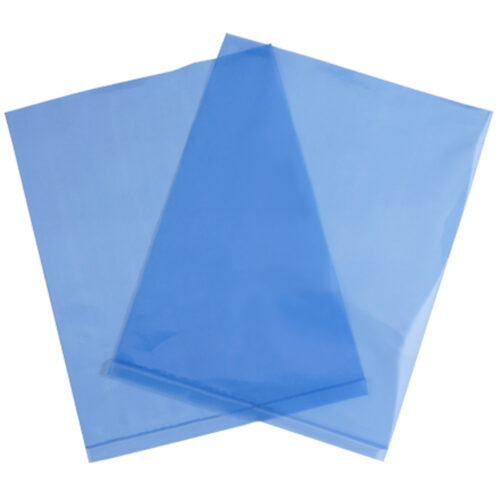 Polietileninis maišas LDPE 50x70cm 60my melsvas
